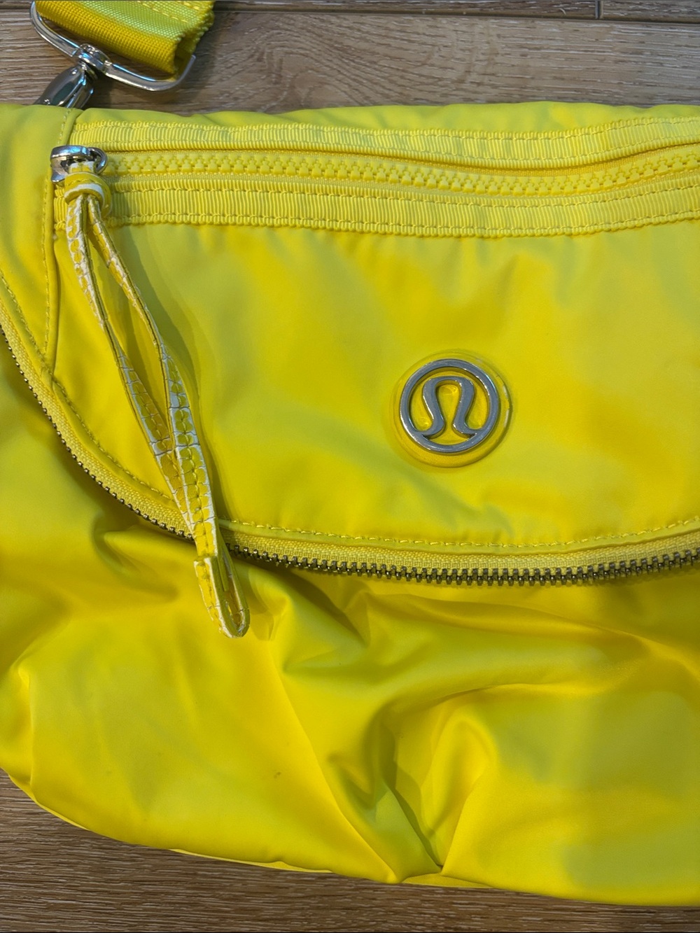 lululemon athletica Yellow Nylon Crossbody Bag - Picture 2 of 9